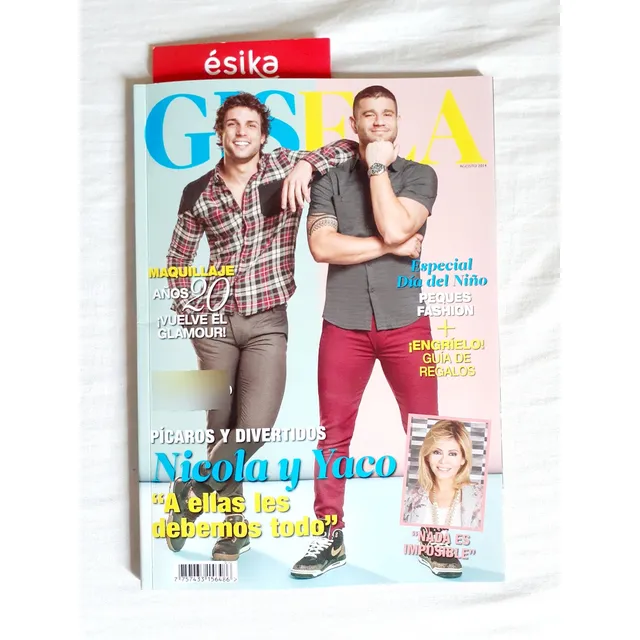Revista Gisela Esto Es Guerra Nicola Y Yaco
