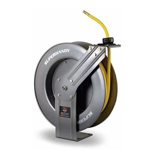 Superhandy Carrete Manguera Aire Retractil Largo 3 8