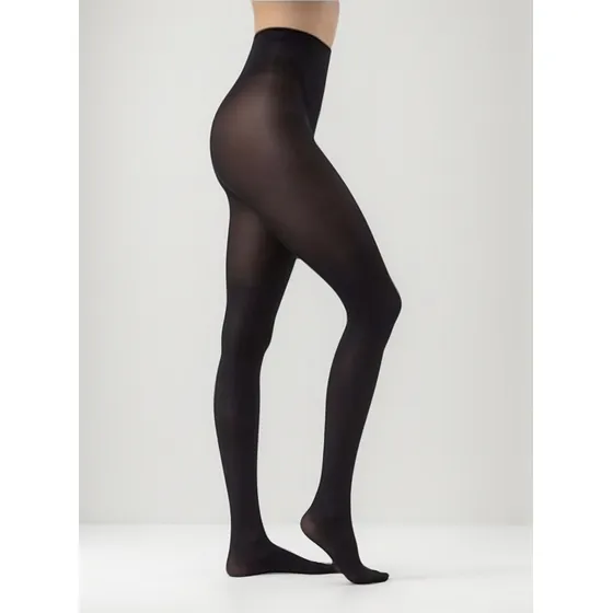Medias Panty Multifilamento Por Talle Negra Y Natural  