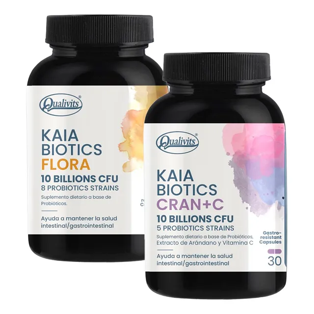 Probioticos Kaia Cranberry Vitamina C + Flora Qualivits