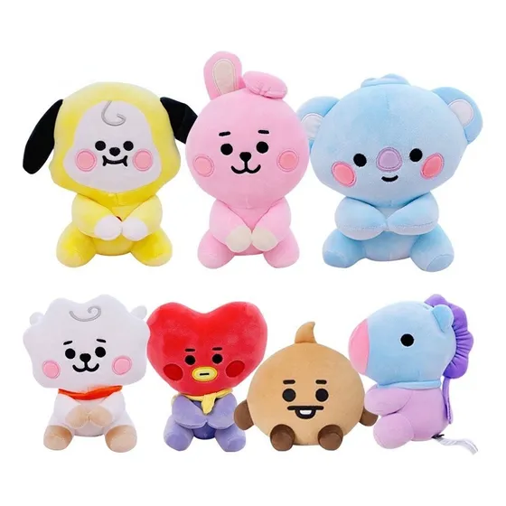 Peluche Bts/bt21 De 20cm Importados Individuales Kpop Kawaii