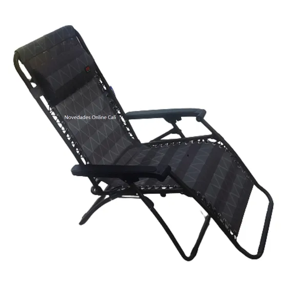 Silla Plegable Reclinable Gravedad Cero Muy Cómoda Resistent