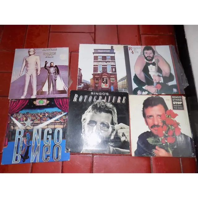 George Harrison, Ringo Starr ,lps Importados Y Nacionales