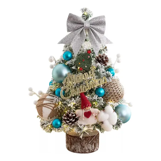 Dj Navideño De Mesa, Decoración En Miniatura Para Árbol De N