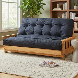 Colchón Para Futón Ardes+Medicura 412 - Tamaño 150x80 Cm - Con Calefacción Y Mando - 50% Lana - Beige