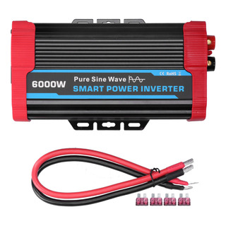Inversor De Onda Sinusoidal Pura De 6000w 12v A 110v-120v Inversor De Onda Sinusoidal Pura De 6000w 12v A 110v-120v