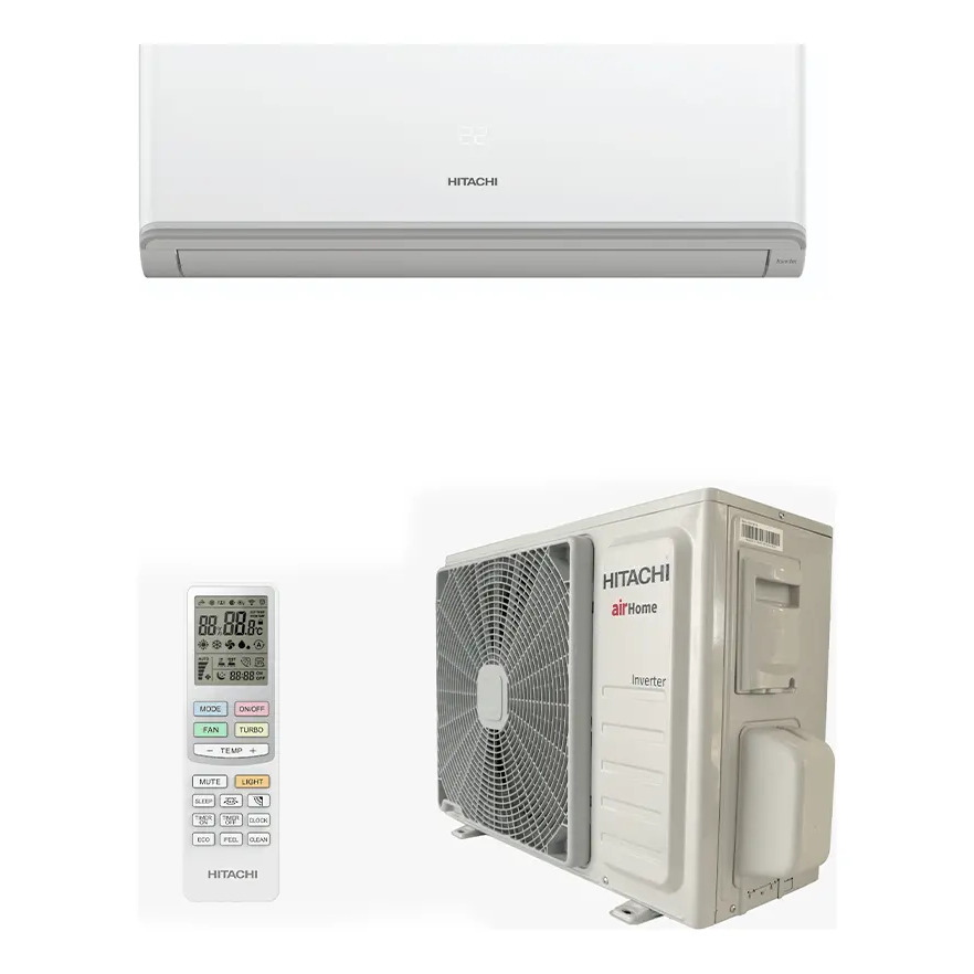 Ar Condicionado Split Inverter Hitachi 12000 BTU Frio R-32 Wi-Fi
