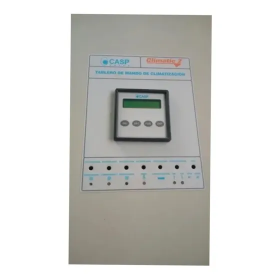Tablero Electrico Control De Ambientes Para Climatizacion 