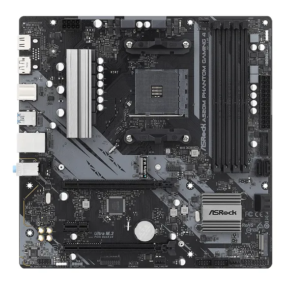 Tarjeta Madre Asrock A520m Phantom Gaming 4 Amd4 Ddr4
