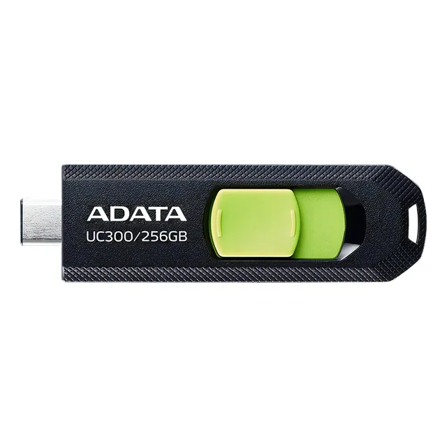 Memoria Flash Adata Acho-uc300-256g-rbk/gn 256gb Usb-c 3.2 Color Verde
