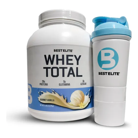 100% Whey Total De Best Elite 5 Lb Pure Protein 5 Libras 5lb