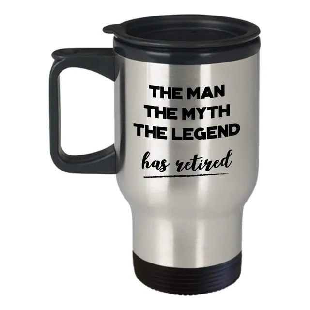 Hombre Mito Leyenda Tiene Jubilado Taza Viaje  Jubilacion