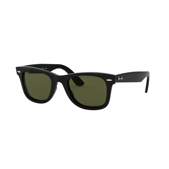 Lente Sol Ray Ban Wayfarer Polarizado Negro Unisex