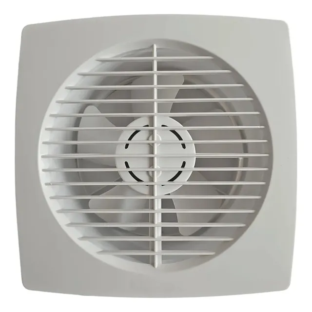 Extractor De Aire Para Baño O Cocina 8 Pulgadas Con Rejilla
