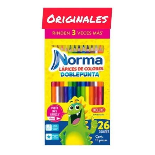 Colores Doble Punta Norma - Unidad A