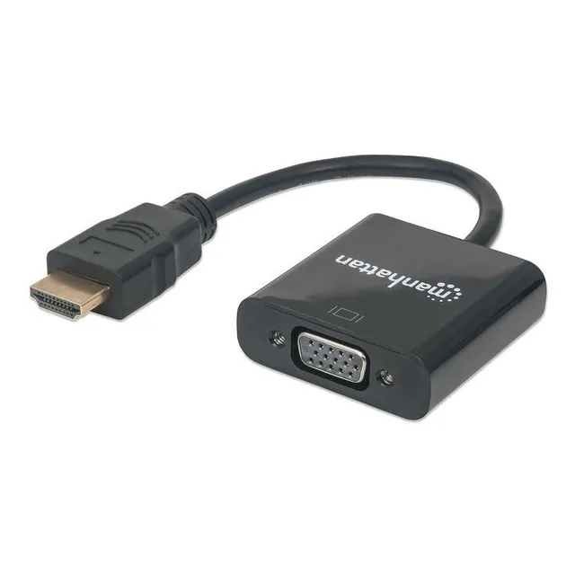 Convertidor Adaptador Manhattan Hdmi A Vga 151467