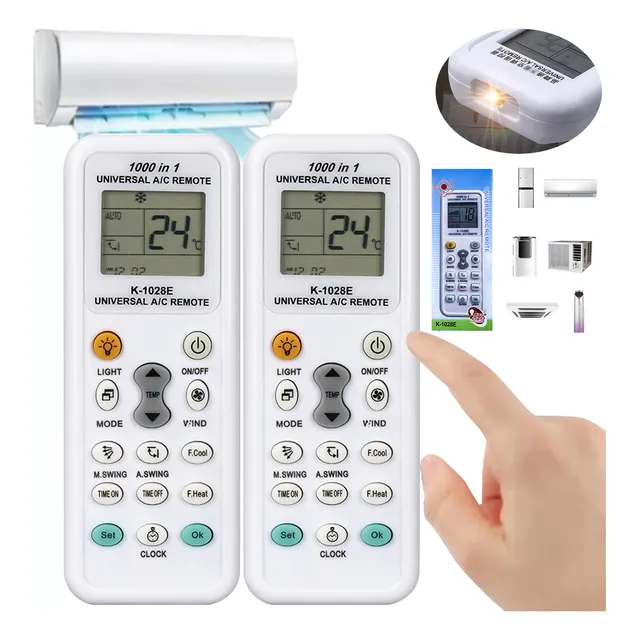 2 Control Universal Minisplit LG Mirage Samsung, Todo Marcas