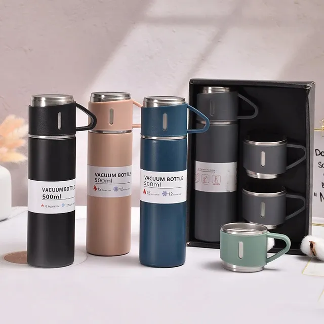Vaso Termo Térmico Mantiene Tus Bebidas Por 12 Horas Acero 