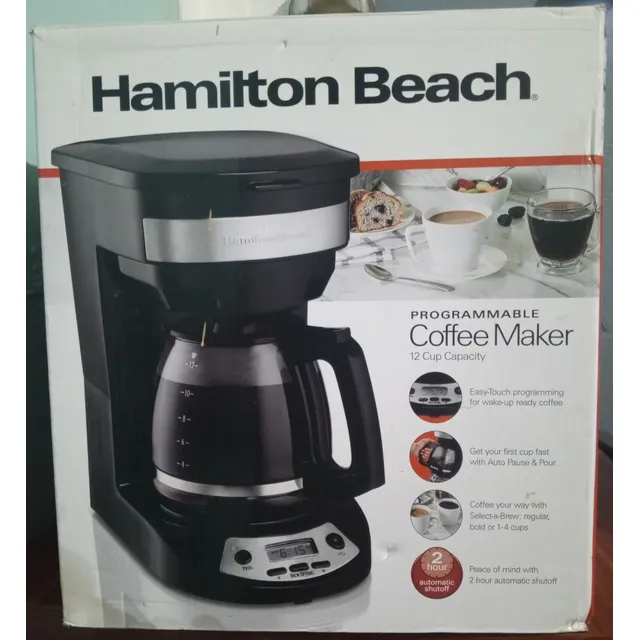 Cafetera Digital Programable Hamilton Beach