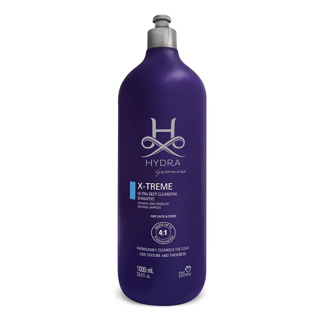 Hydra Xtreme Shampoo 1lt Champú Limpieza Profunda Perro Gato