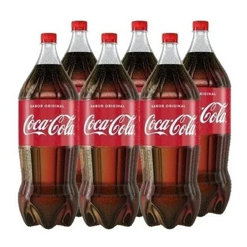 Coca Cola Botella 2,25 Ml Zero Pack X 6 Gaseosa