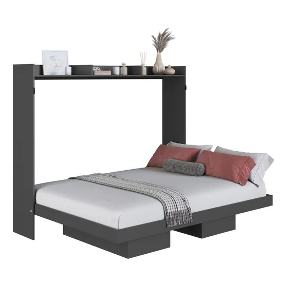 Cama Casal Articulável Horizontal 140 Hanover Grafite