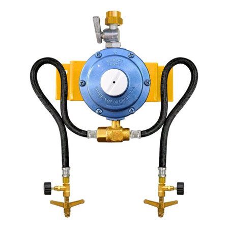 Central Gás Glp P/ 2 Botijões P13 Reg 7kg Saída Tubo Cobre Central Gás Glp P/ 2 Botijões P13 Reg 7kg Saída Tubo Cobre