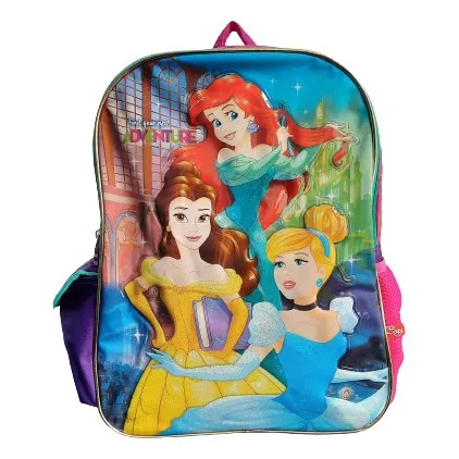 Bolso Morral Escolar Niña Princesas Disney 