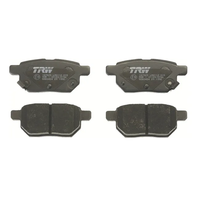 Balatas Bajos Metales Del O Tras Trw Jac Sei 3 18 - 20