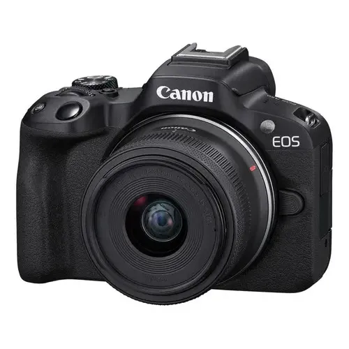 Cámara Canon Eos R50 Mirrorless 18-45mm Color Negro | Cuotas sin interés