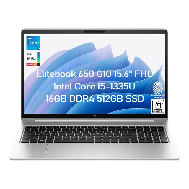 Hp Elitebook 650 G10 15.6'' Fhd Laptop Core I5 1335 16g 512g
