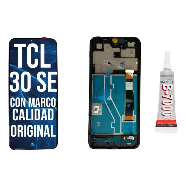 Modulo Pantalla Para Tcl 30se / 30e Marco + Pegamento 15ml