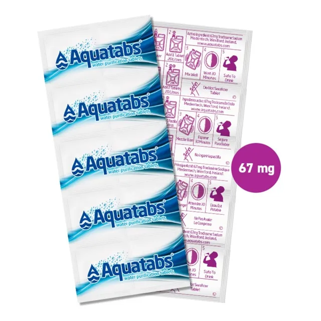 Blister 67 Mg Aquatabs (10 Tabletas) 