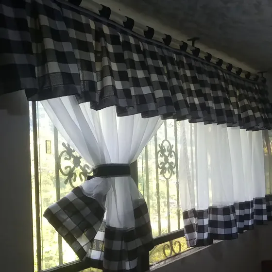 Cortinas De Cocina Country Para Ventanas De 2 Mts De Ancho