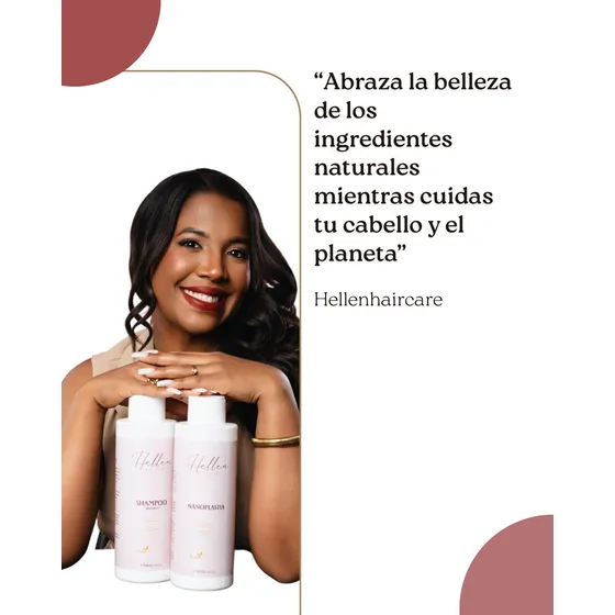 Hellenhaircare Nanoplastia Kit Alisado Progresivo 946ml