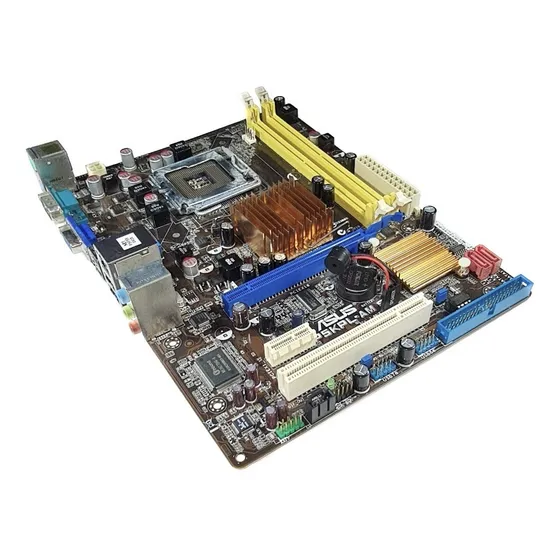 Placa Mãe Asus P5kpl-am-se (com Defeito)