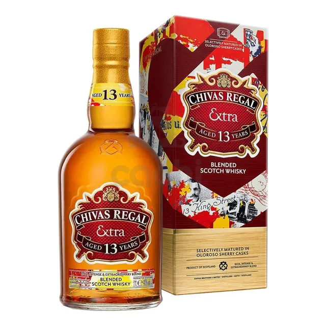 Whisky Chivas Extra 13 Años 1 Litro Con Estuche