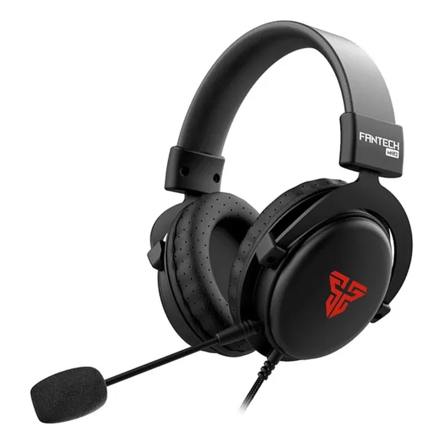 Audífonos Con Cable Fantech Echo Mh82 Jack 3.5 Negro