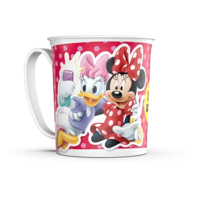 Taza Minnie Disney Plastica Grande Licencia Original