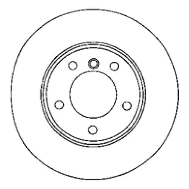 Disco Freno Del (286mm) Bmw 3 E36 316i-318-320-325i91-94