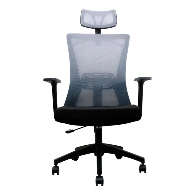 Silla De Oficina Fantech Oca258 Gris Color Negro