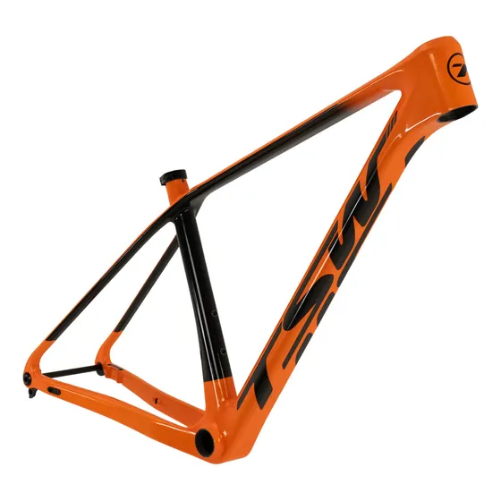 Quadro Tsw Evo Quest Carbono 2024 Aro 29 Mtb - Udh Cor Laranja Tamanho Del Quadro L - 19