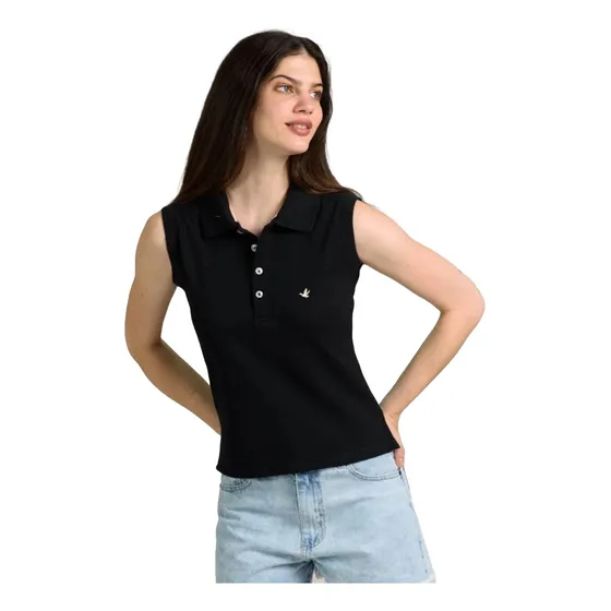 Musculosa Mujer Brooksfield Algodón Pique Premium Bm2000