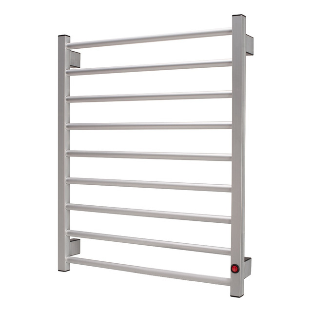 Toalheiro Térmico Elétrico Grande Alumínio, Branco E Preto Toalheiro Térmico Elétrico Grande Alumínio, Branco E Preto