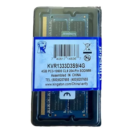 Memoria Ram Ddr3 De 4gb 1333mhz  Kingston Laptop Selladas