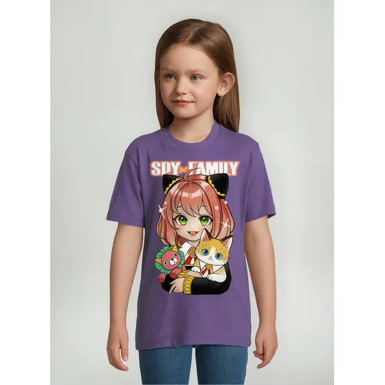 Remera Camiseta Spy X Family Anya En Varios Colores