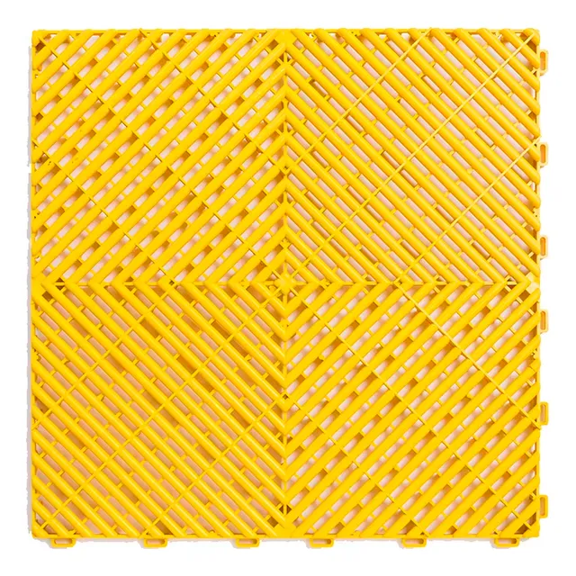Piso Plástico Encastrable Modulares Garage 40x40cm Disershop