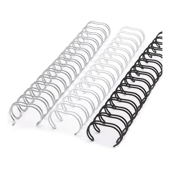 Kit Wire-o 2x1 Encader. A4: 1 Polegada Preto E 1.1/8 Branco