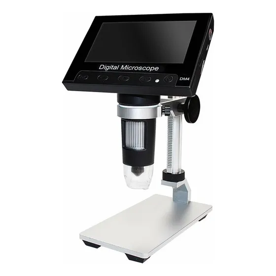 Microscópio Vedo VD4008 Lcd 4.3 Full Hd 1080p Digital Portátil 1000x 2.0 Cor Preto