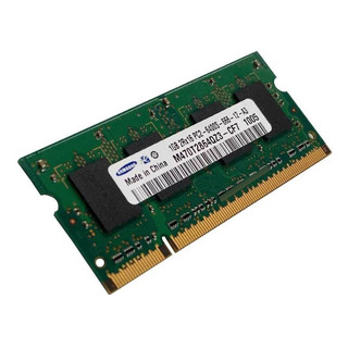 Memória Notebook 1gb Ddr2 800mhz Sodimm 6400 Memória Notebook 1gb Ddr2 800mhz Sodimm 6400